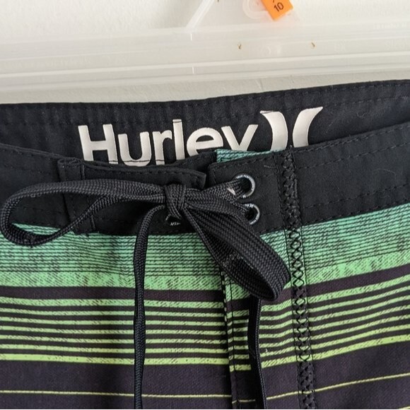 Hurley Men's Striped Board Shorts Swim Trunks - Picture 2 of 7